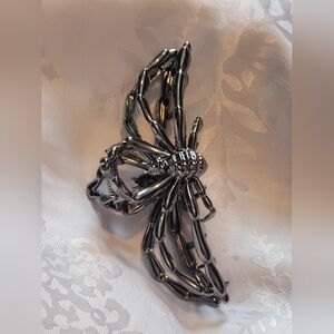 🔮NEW🔮 Silver Metal  Spider Hair Clip